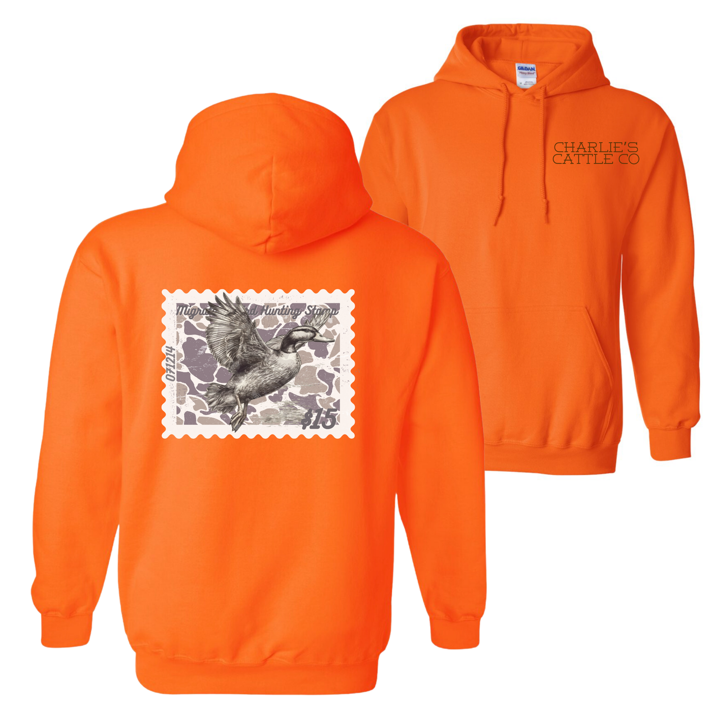 Vintage Duck Stamp Hoodie