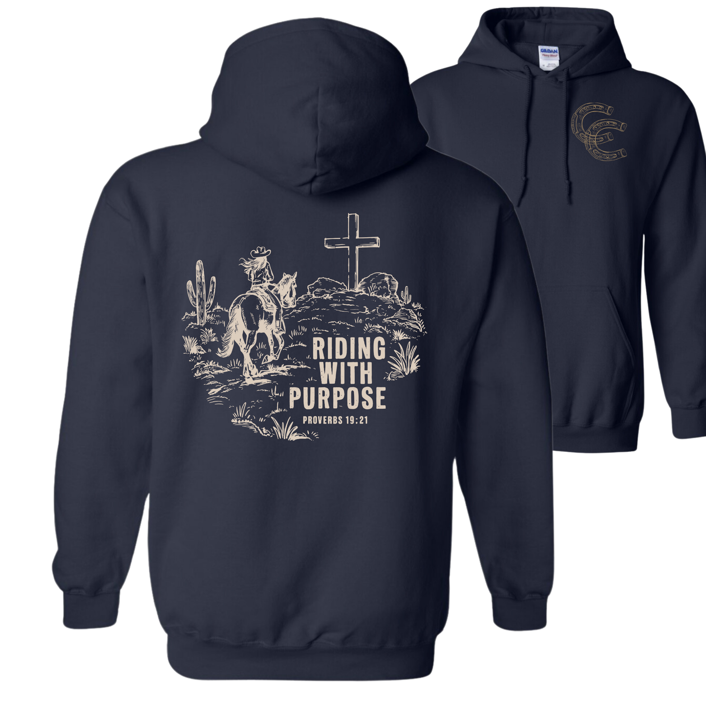 Riding With Purpose Hoodie