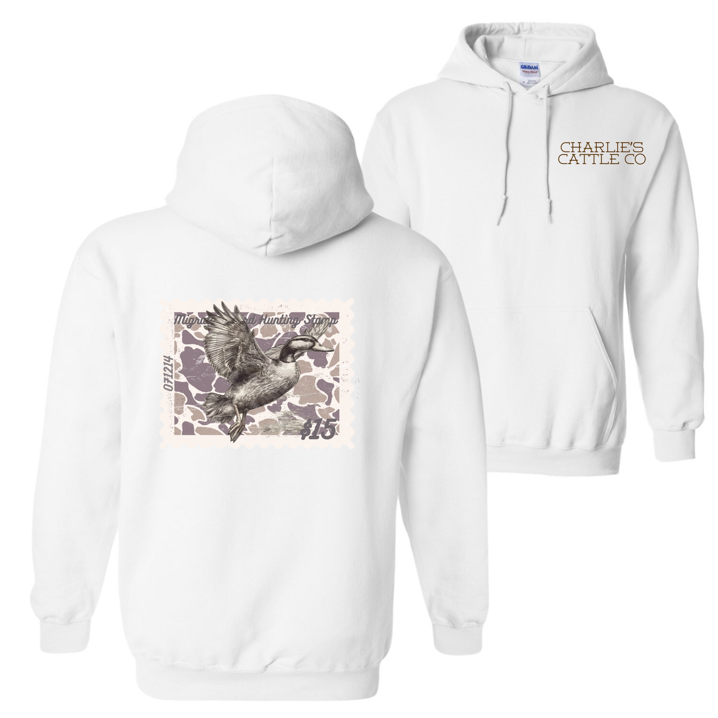 Vintage Duck Stamp Hoodie