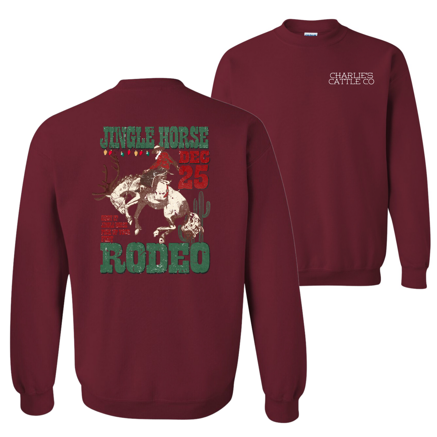 Jingle Horse Rodeo Sweatshirt