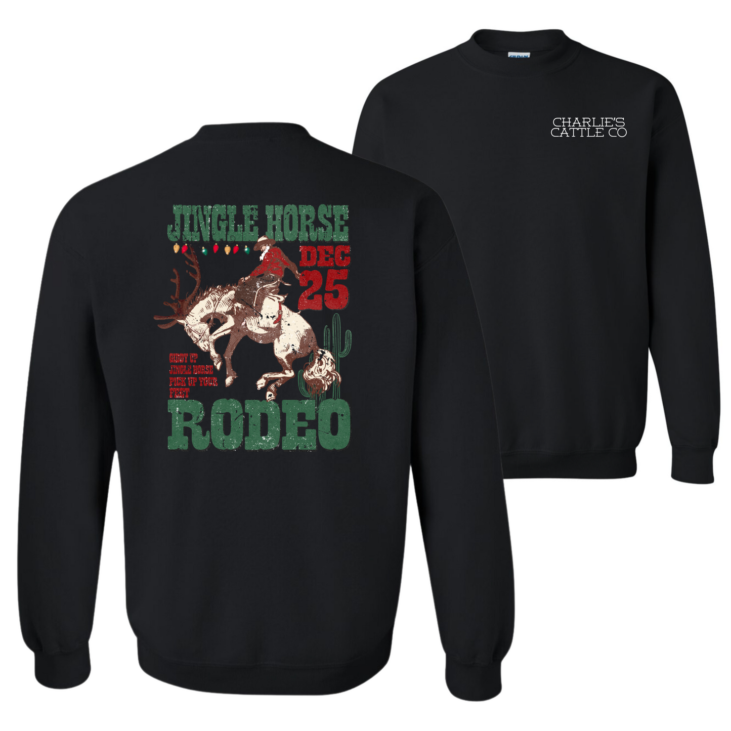 Jingle Horse Rodeo Sweatshirt