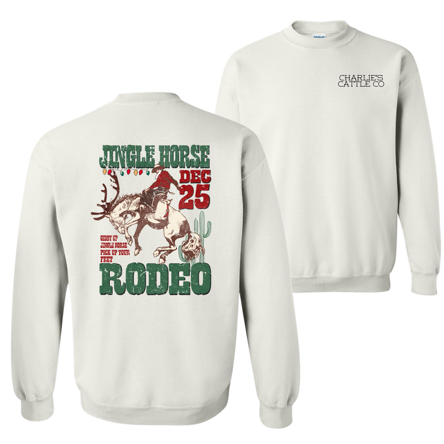 Jingle Horse Rodeo Sweatshirt