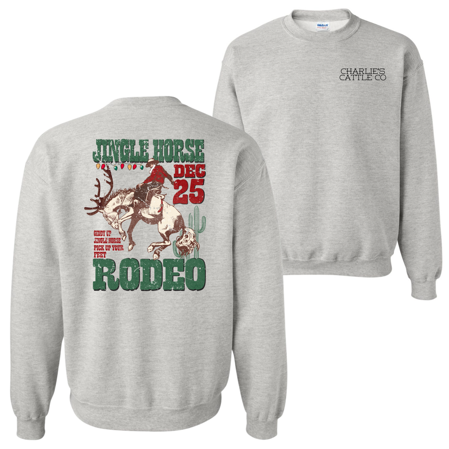 Jingle Horse Rodeo Sweatshirt