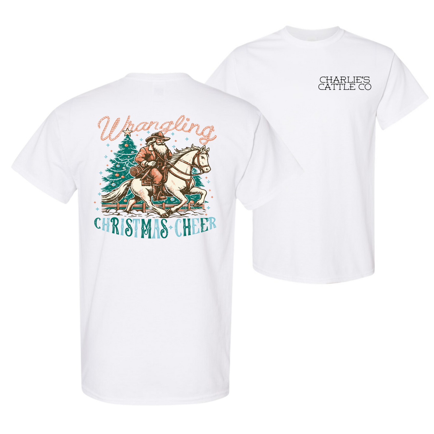 Wranglin' Christmas Cheer T-Shirt