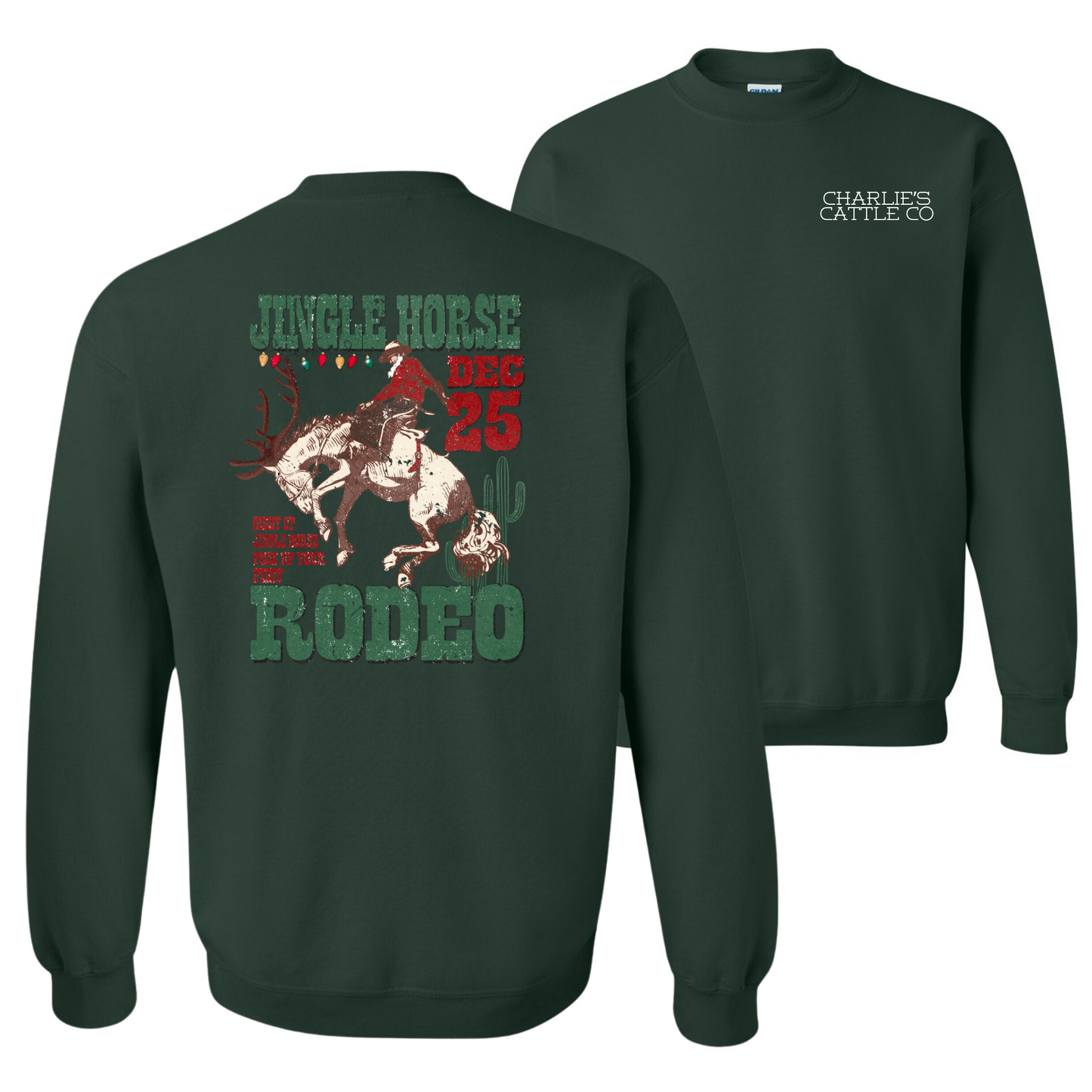 Jingle Horse Rodeo Sweatshirt