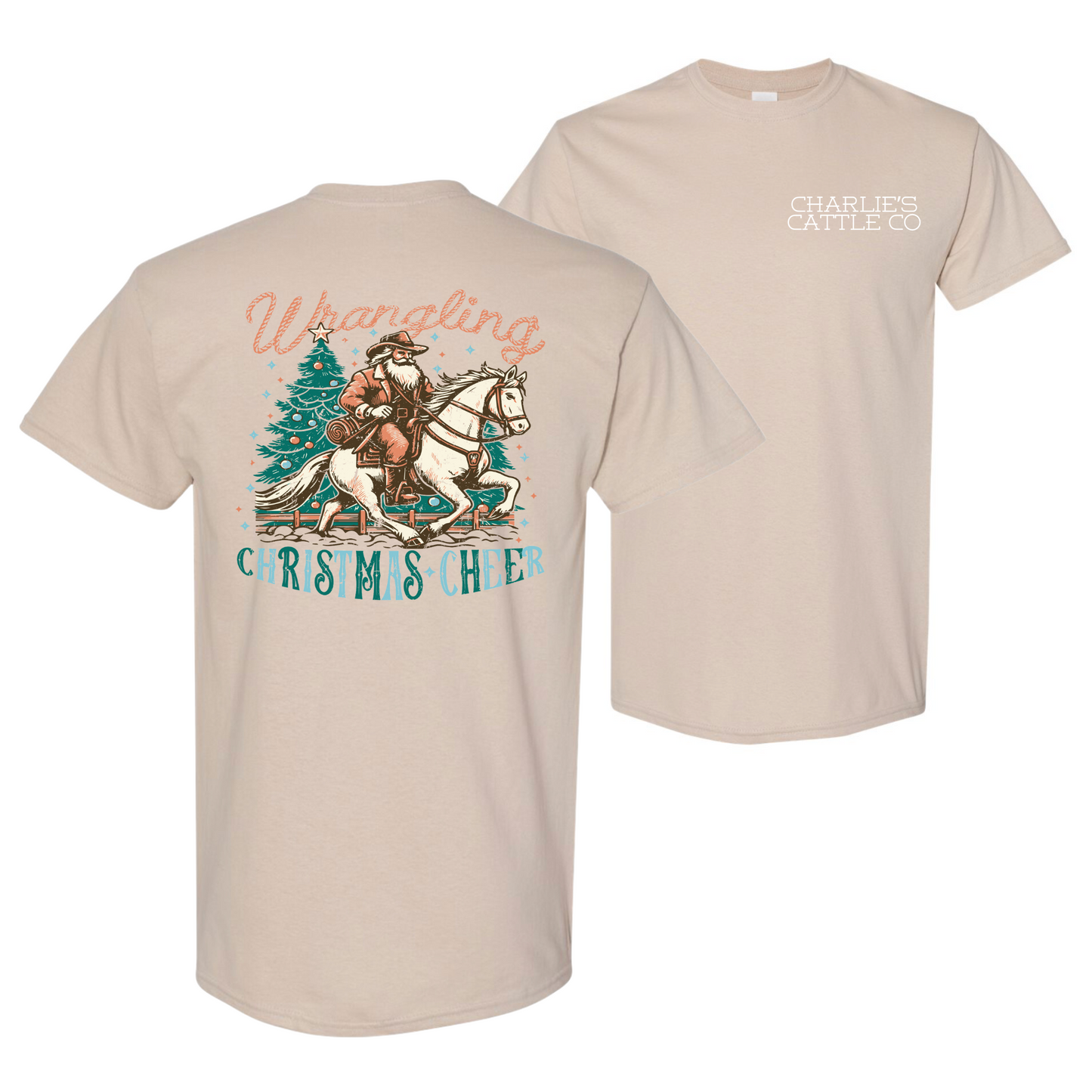 Wranglin' Christmas Cheer T-Shirt