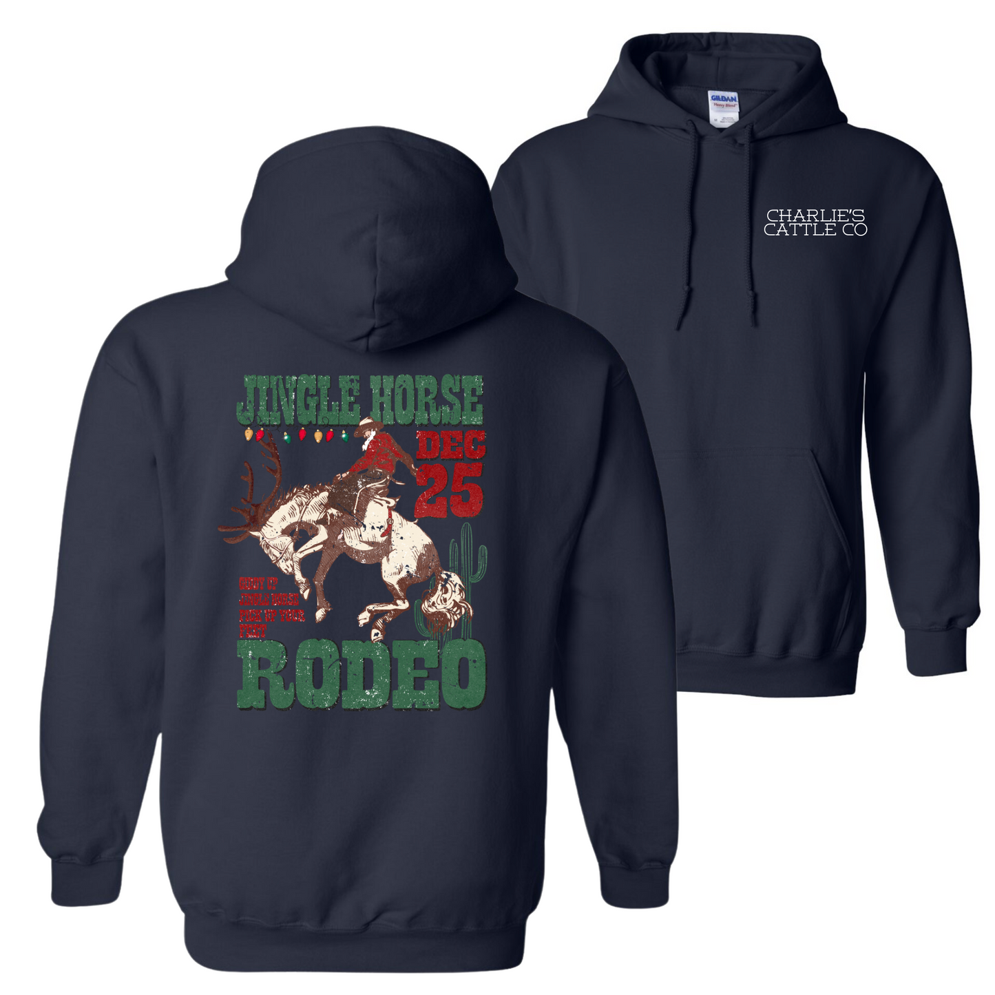 Jingle Horse Rodeo Hoodie