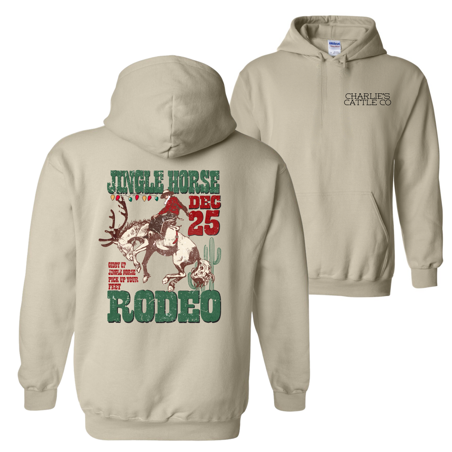 Jingle Horse Rodeo Hoodie