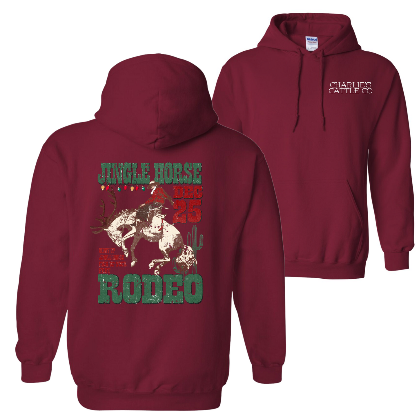 Jingle Horse Rodeo Hoodie