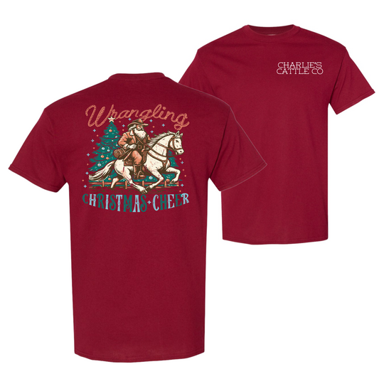 Wranglin' Christmas Cheer T-Shirt