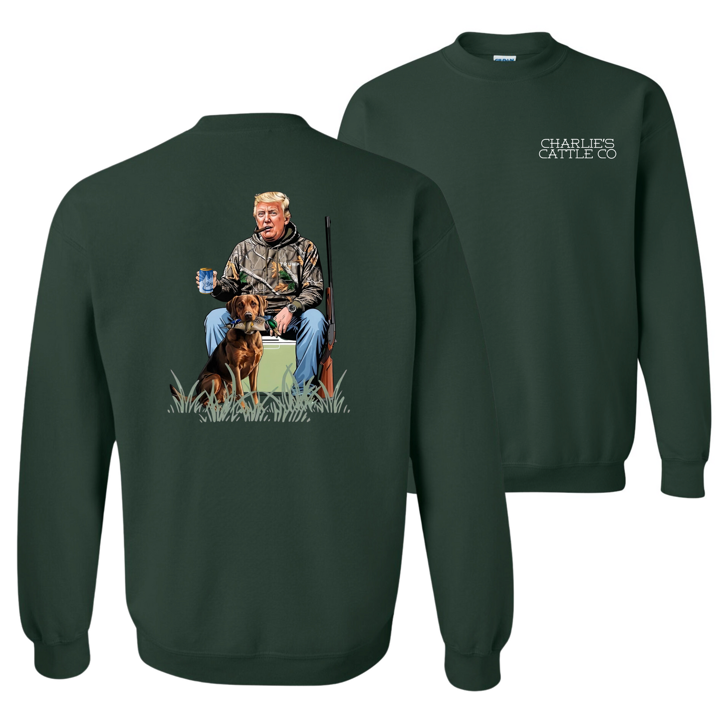 Hunting Trump Sweatshirt