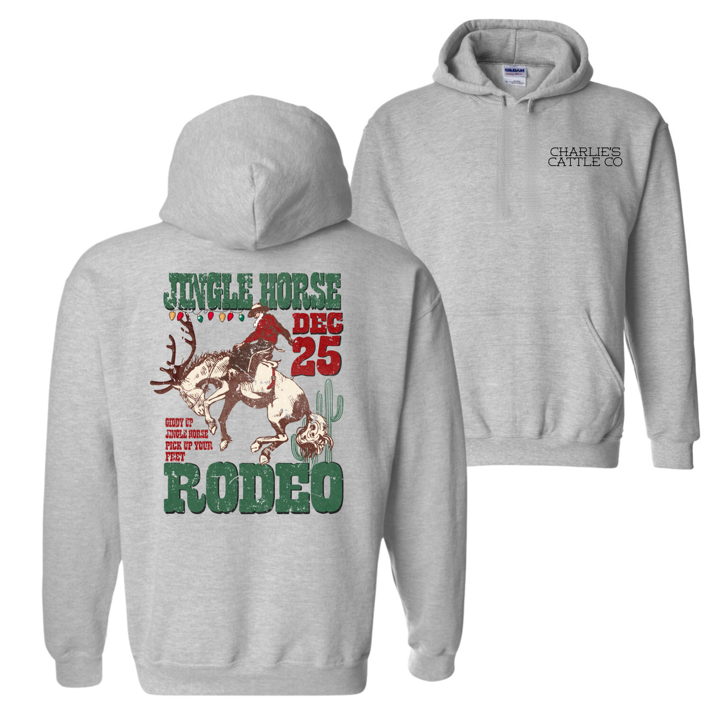 Jingle Horse Rodeo Hoodie