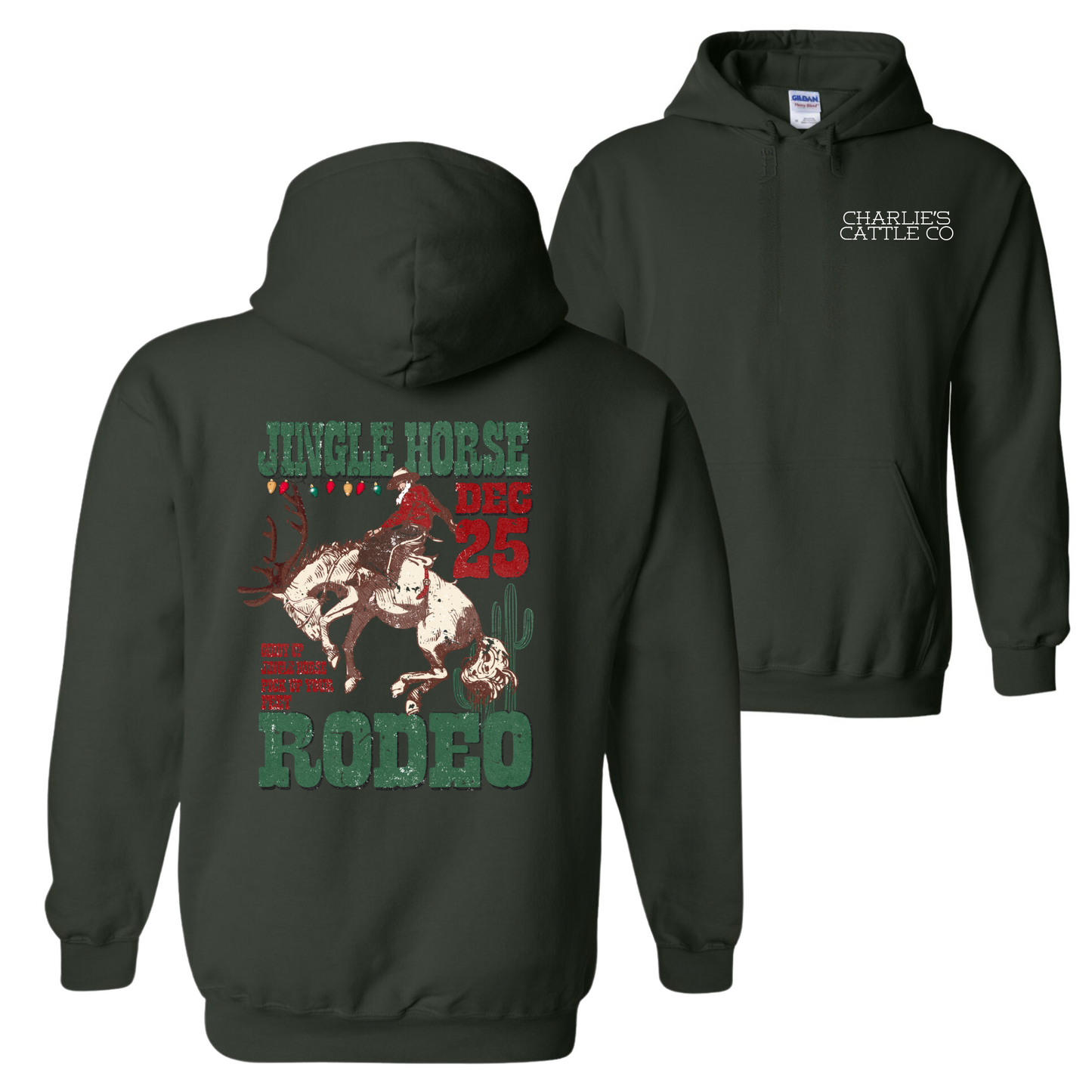 Jingle Horse Rodeo Hoodie