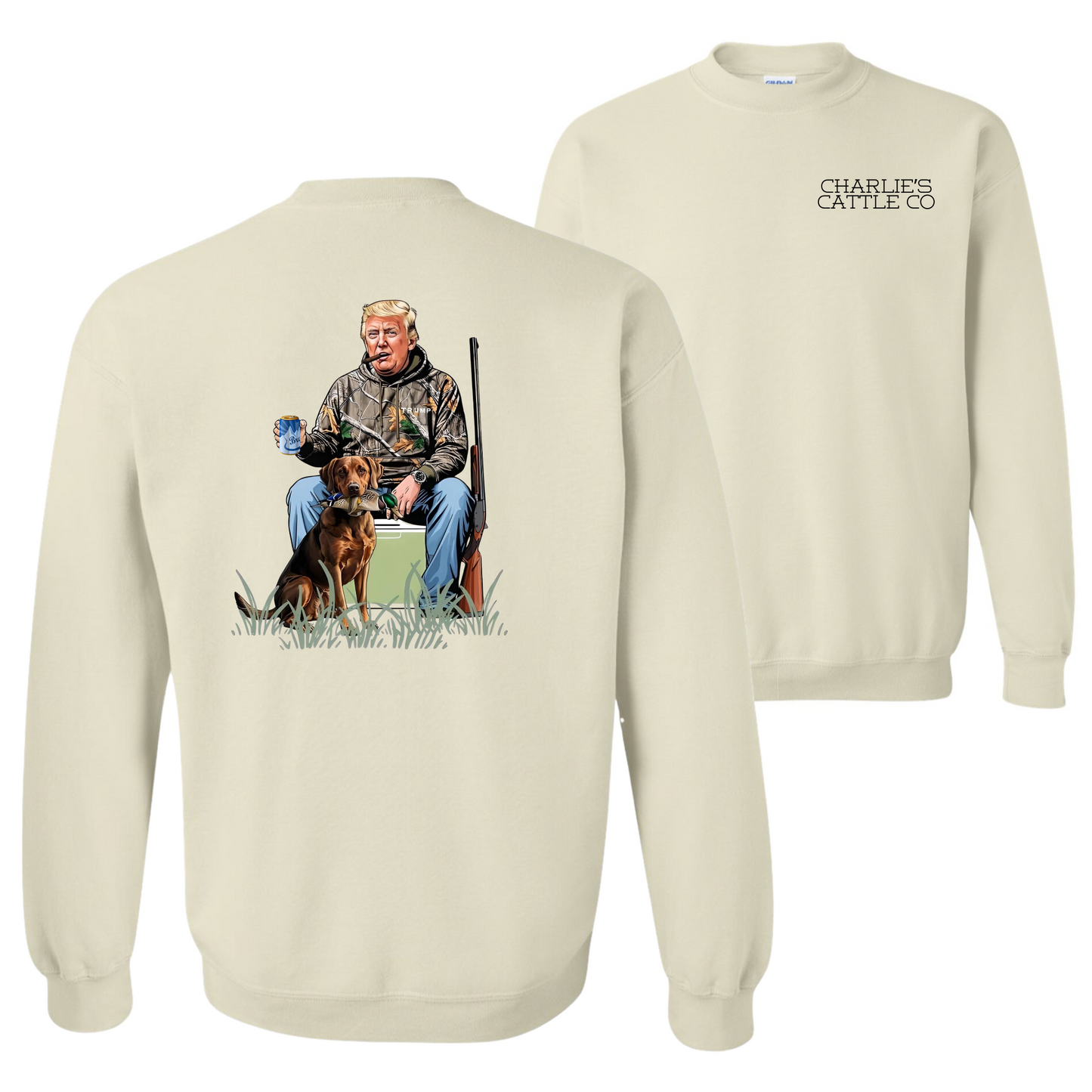 Hunting Trump Sweatshirt