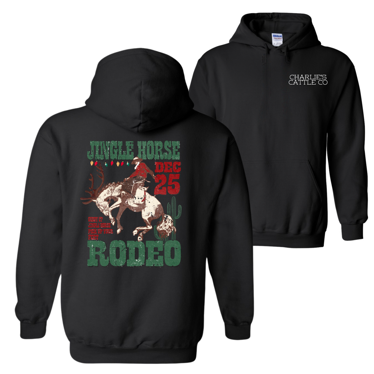 Jingle Horse Rodeo Hoodie