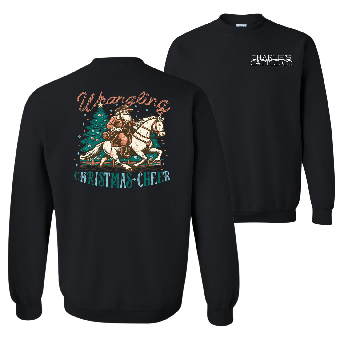 Wranglin' Christmas Cheer Sweatshirt