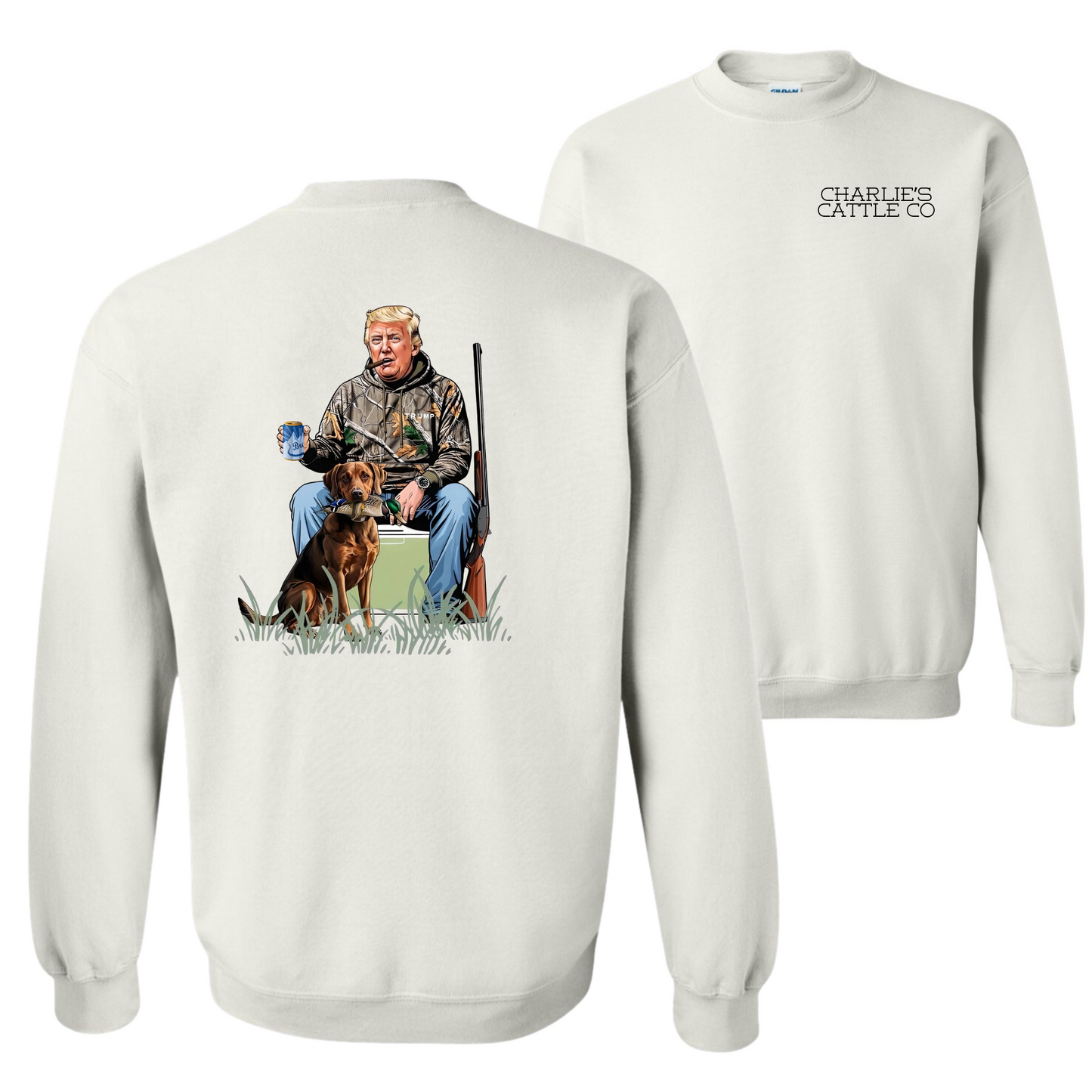 Hunting Trump Sweatshirt