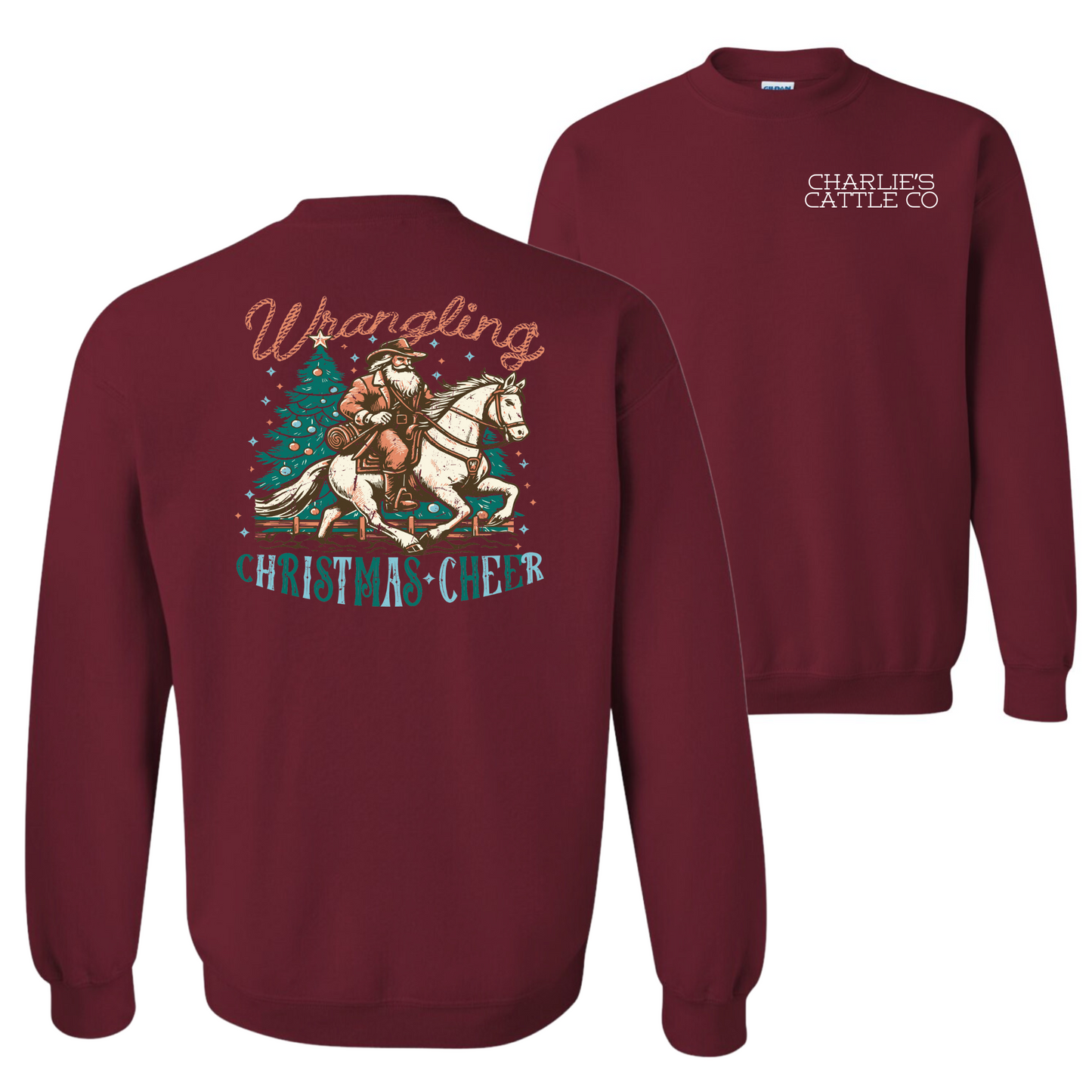 Wranglin' Christmas Cheer Sweatshirt