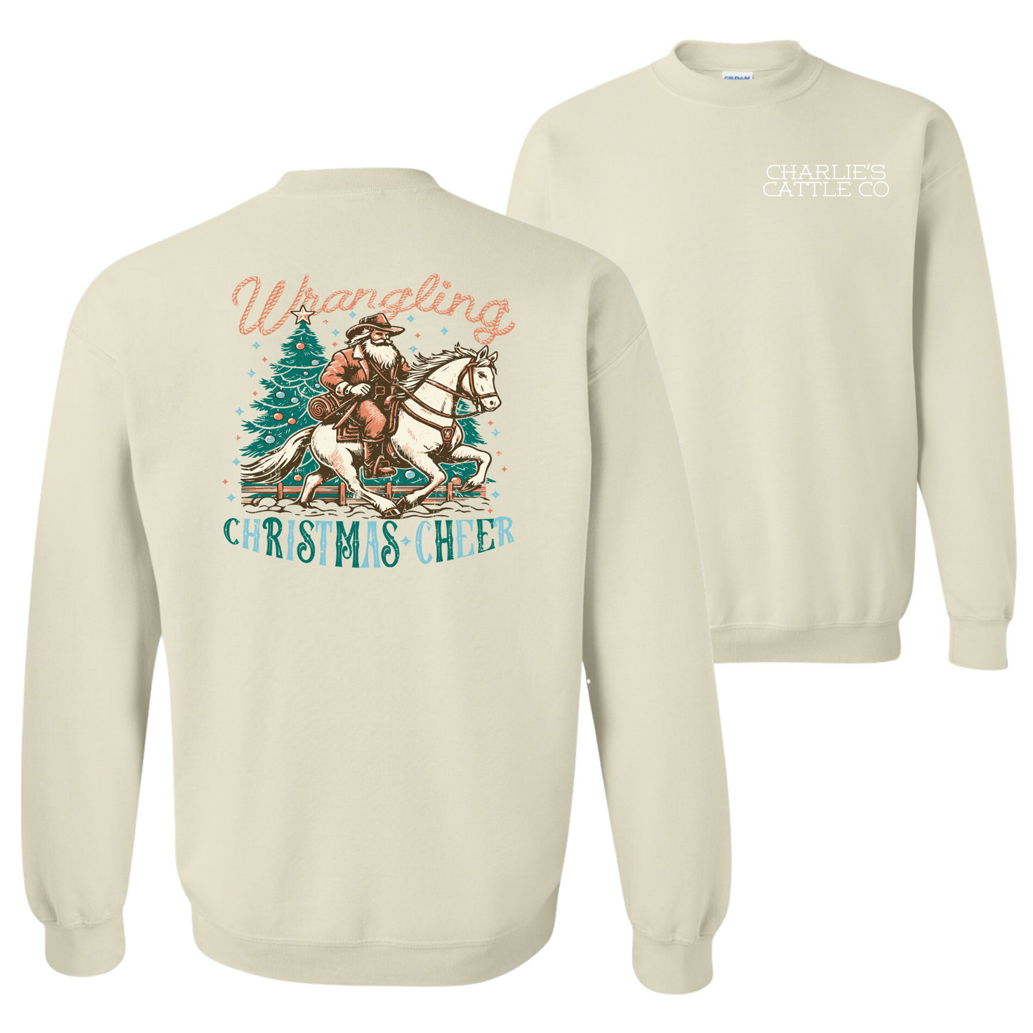 Wranglin' Christmas Cheer Sweatshirt