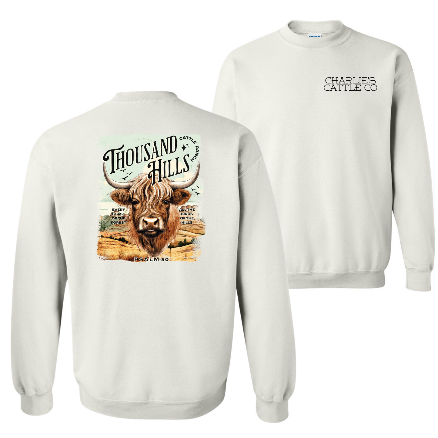 Thousand Hills Cattle Ranch Sweatshirt