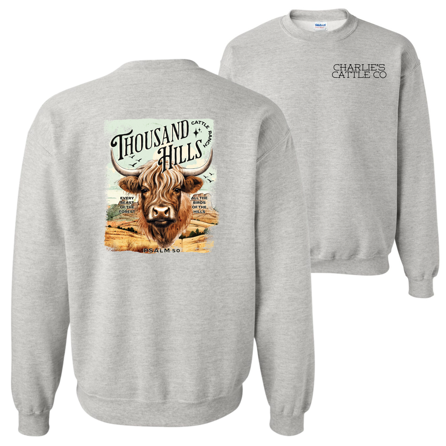 Thousand Hills Cattle Ranch Sweatshirt