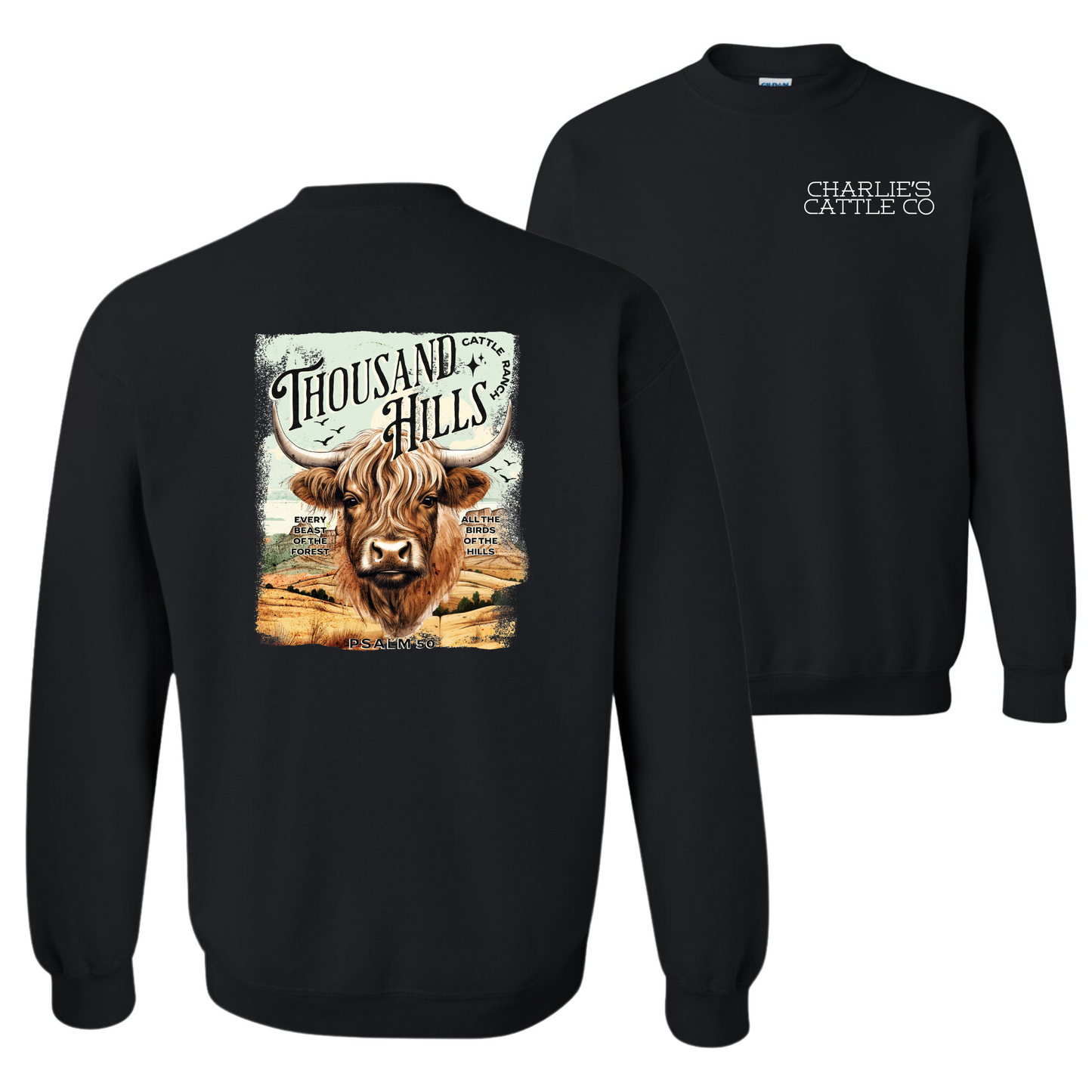 Thousand Hills Cattle Ranch Sweatshirt