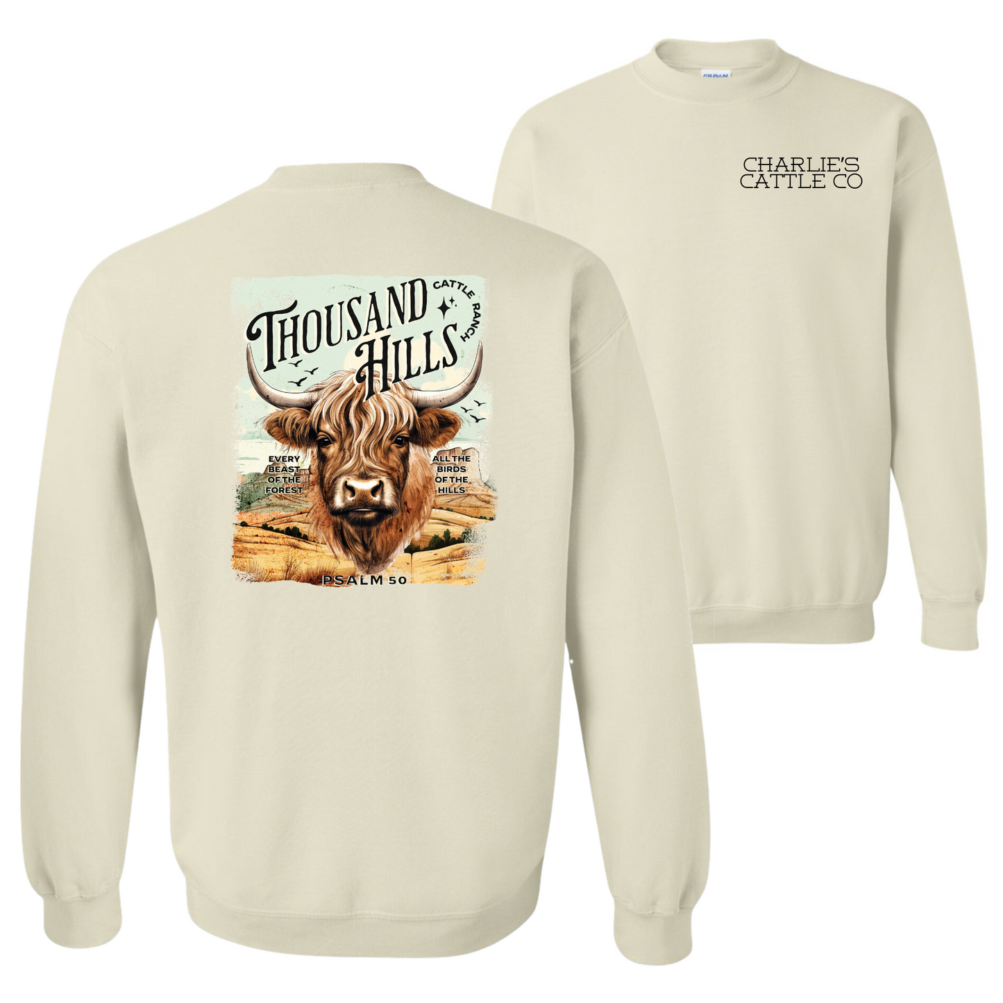 Thousand Hills Cattle Ranch Sweatshirt