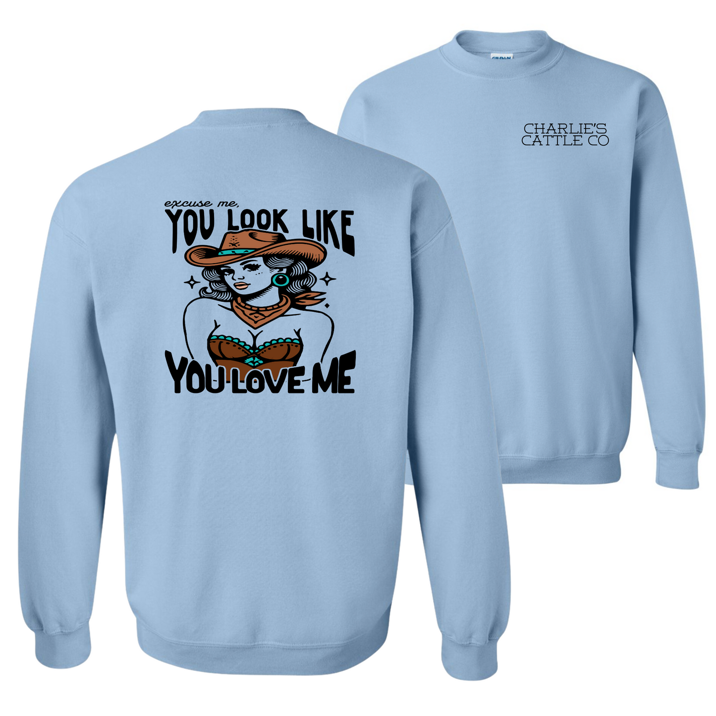 You Look Like You Love Me Sweatshirt