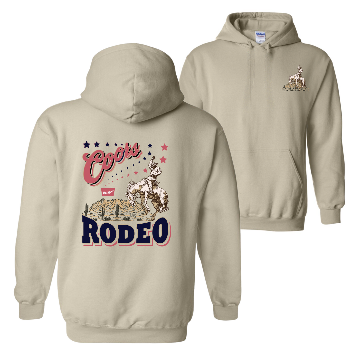 Coor's Bronc Rodeo Hoodie