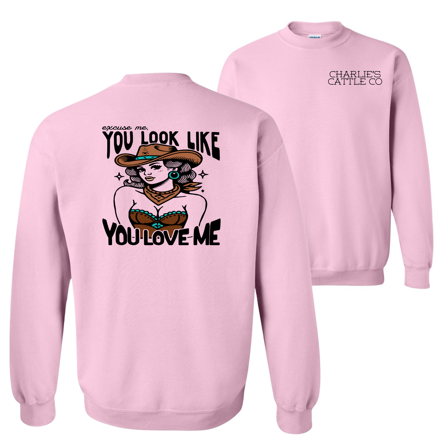 You Look Like You Love Me Sweatshirt