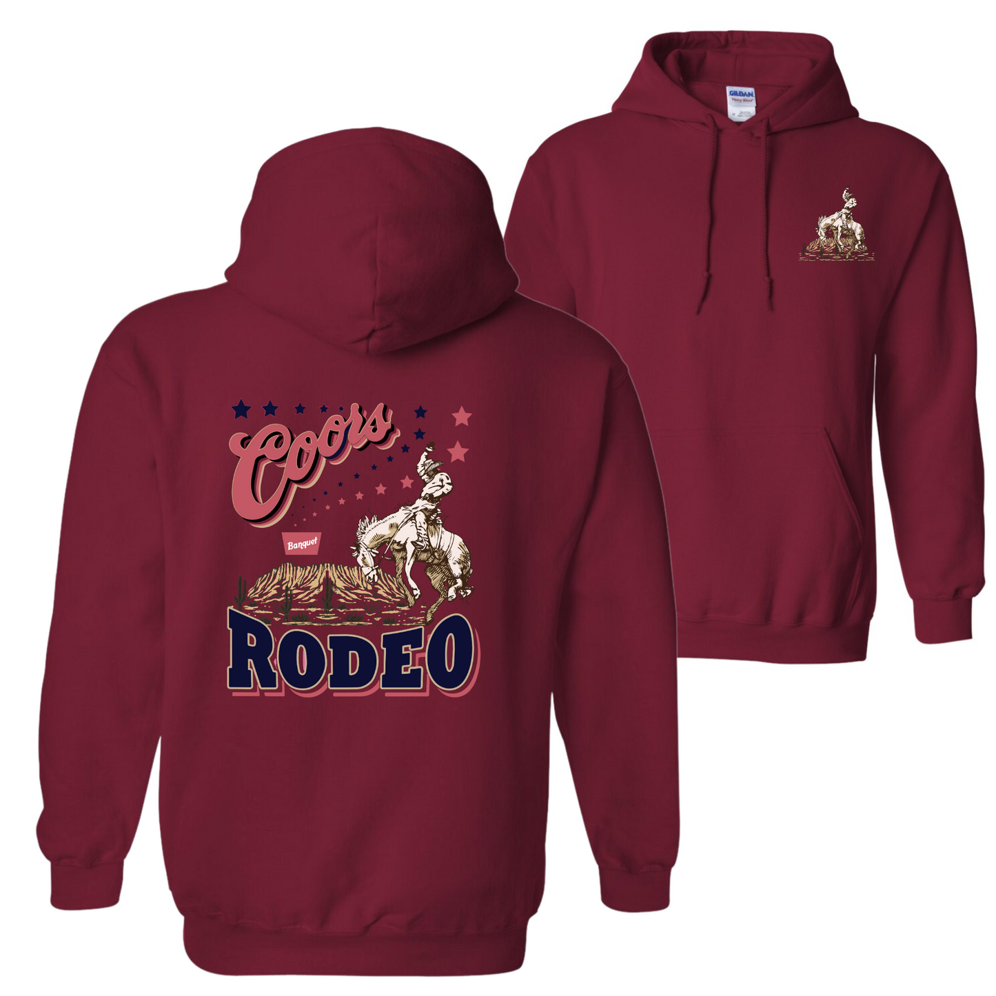 Coor's Bronc Rodeo Hoodie