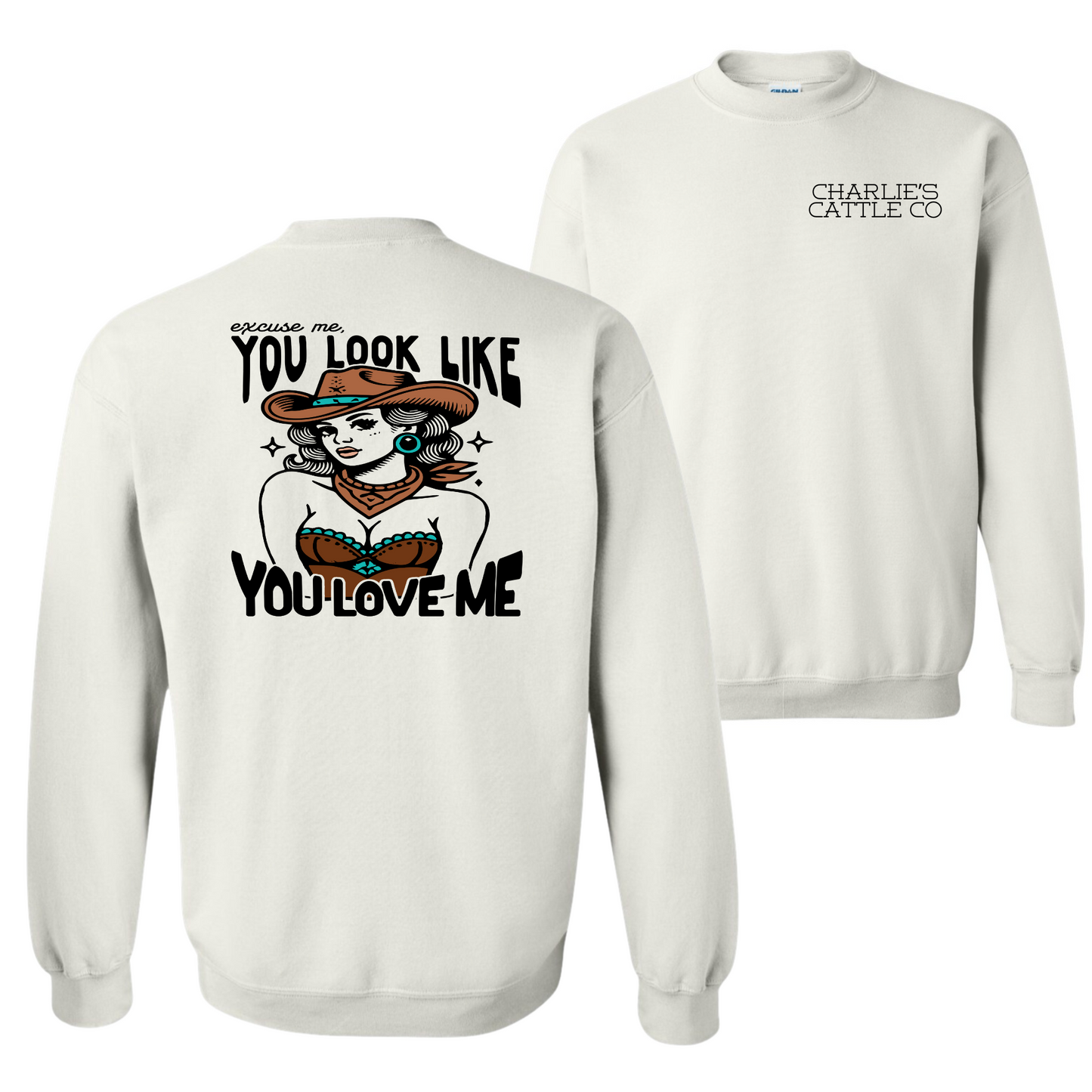 You Look Like You Love Me Sweatshirt