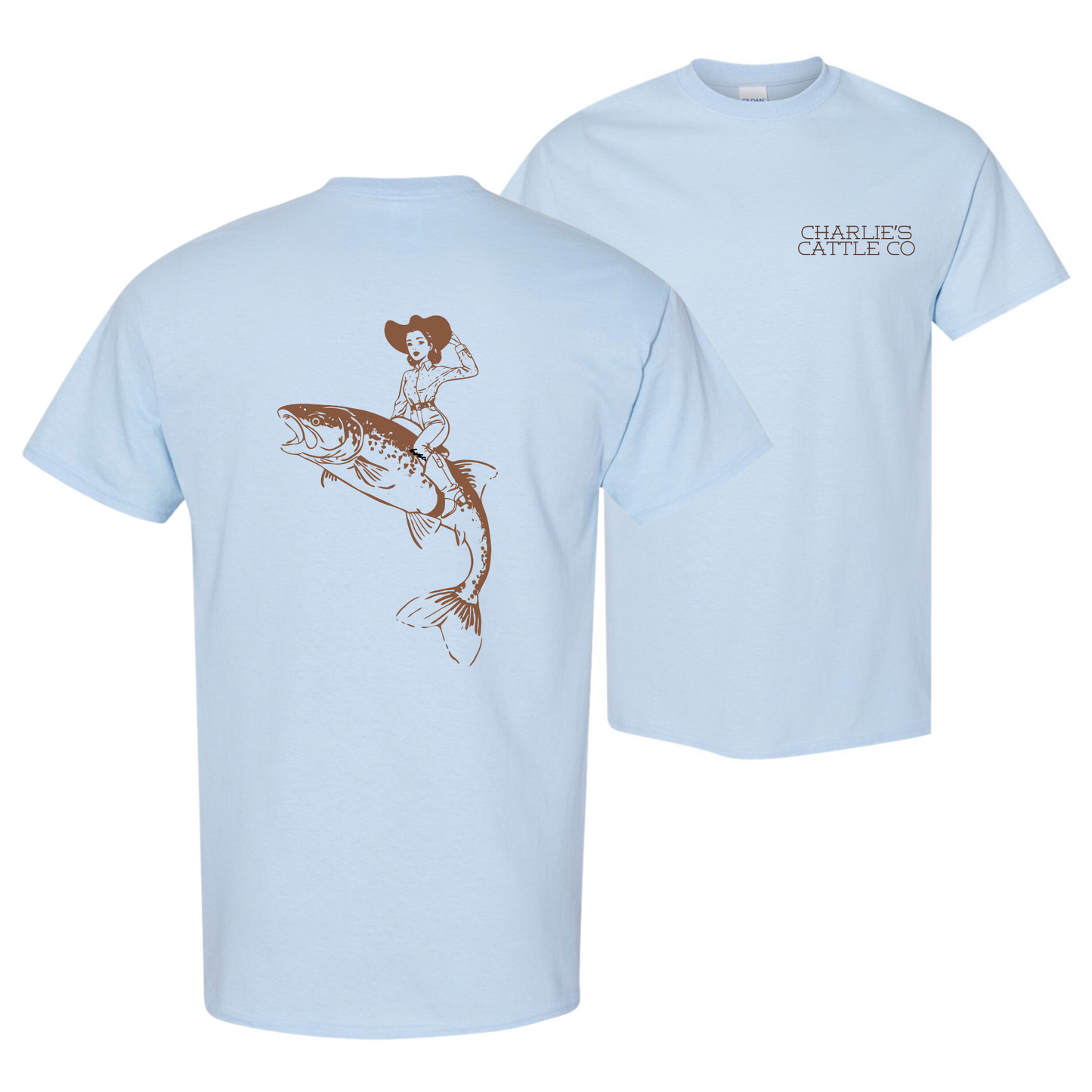 Fishin' Cowgirl T-Shirt