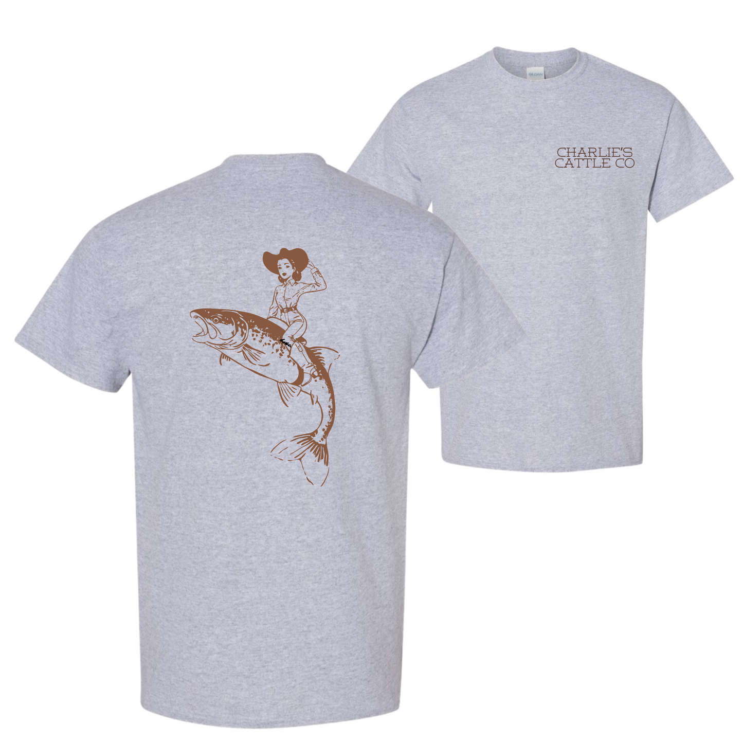 Fishin' Cowgirl T-Shirt