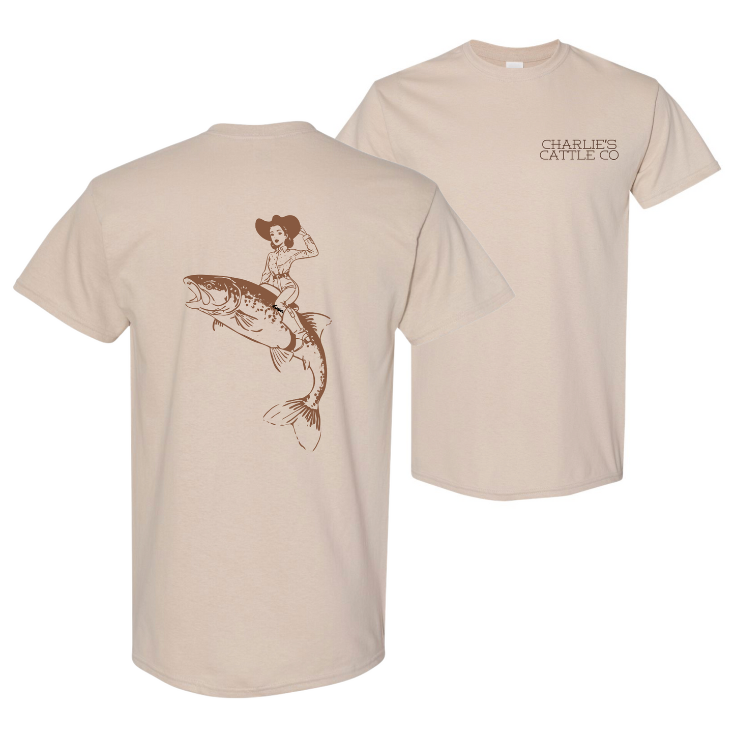 Fishin' Cowgirl T-Shirt