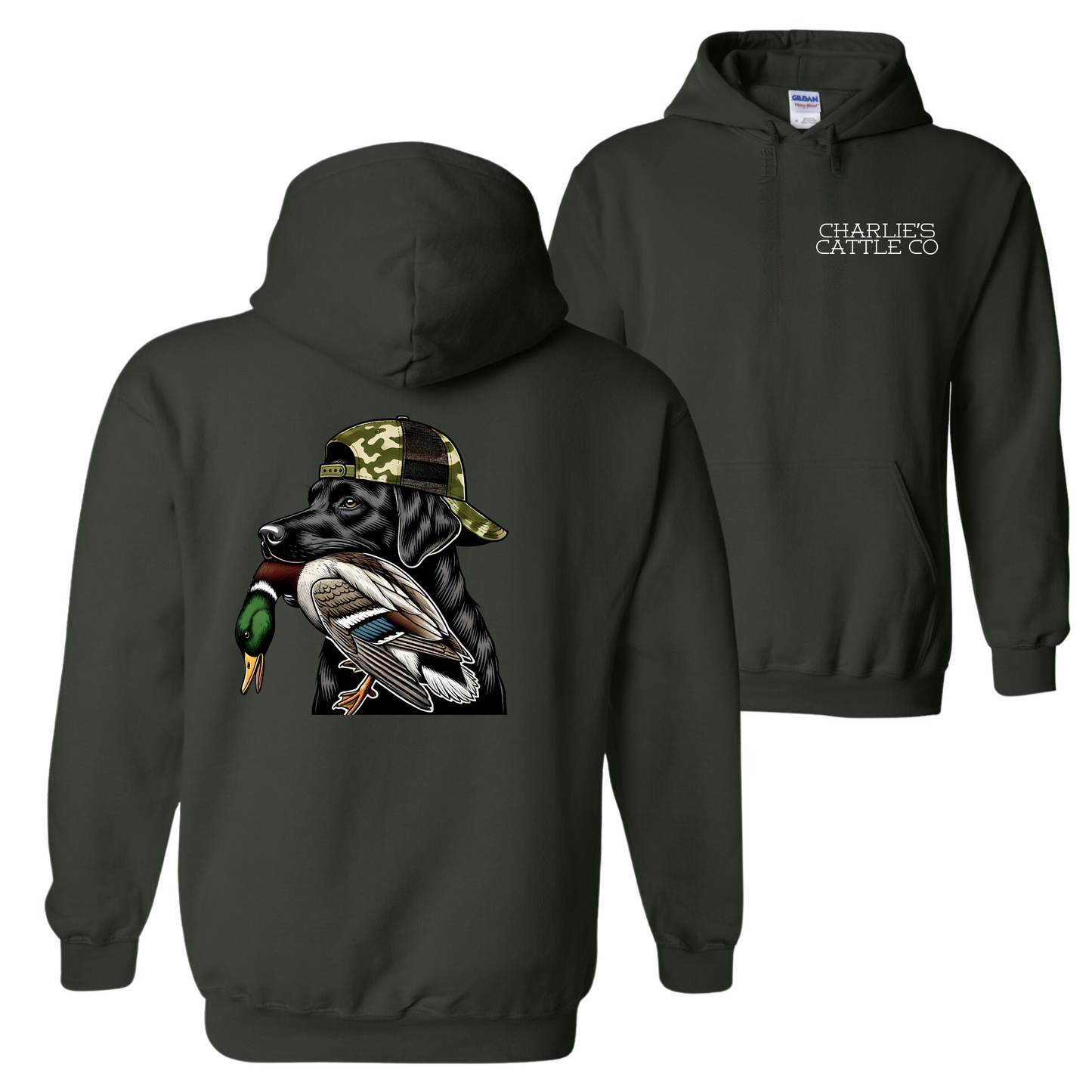 Labrador Hunting Dog Hoodie