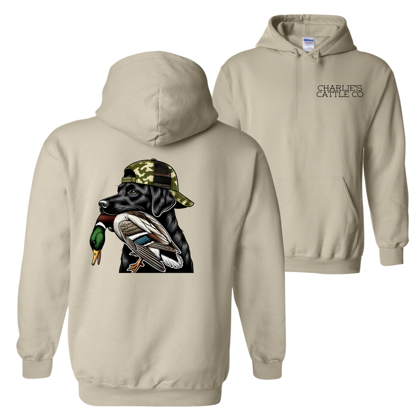 Labrador Hunting Dog Hoodie