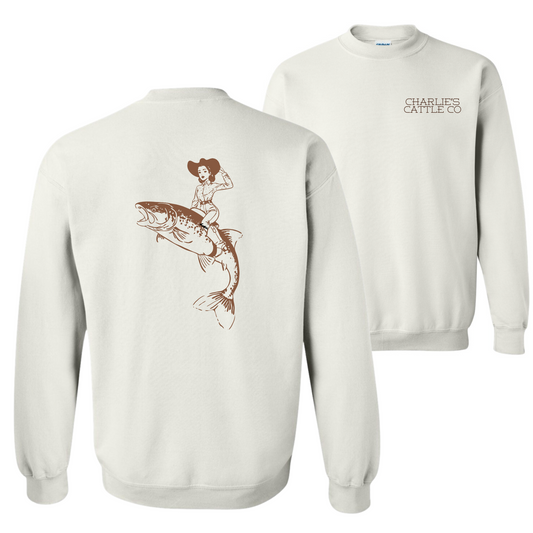 Fishin' Cowgirl Sweatshirt