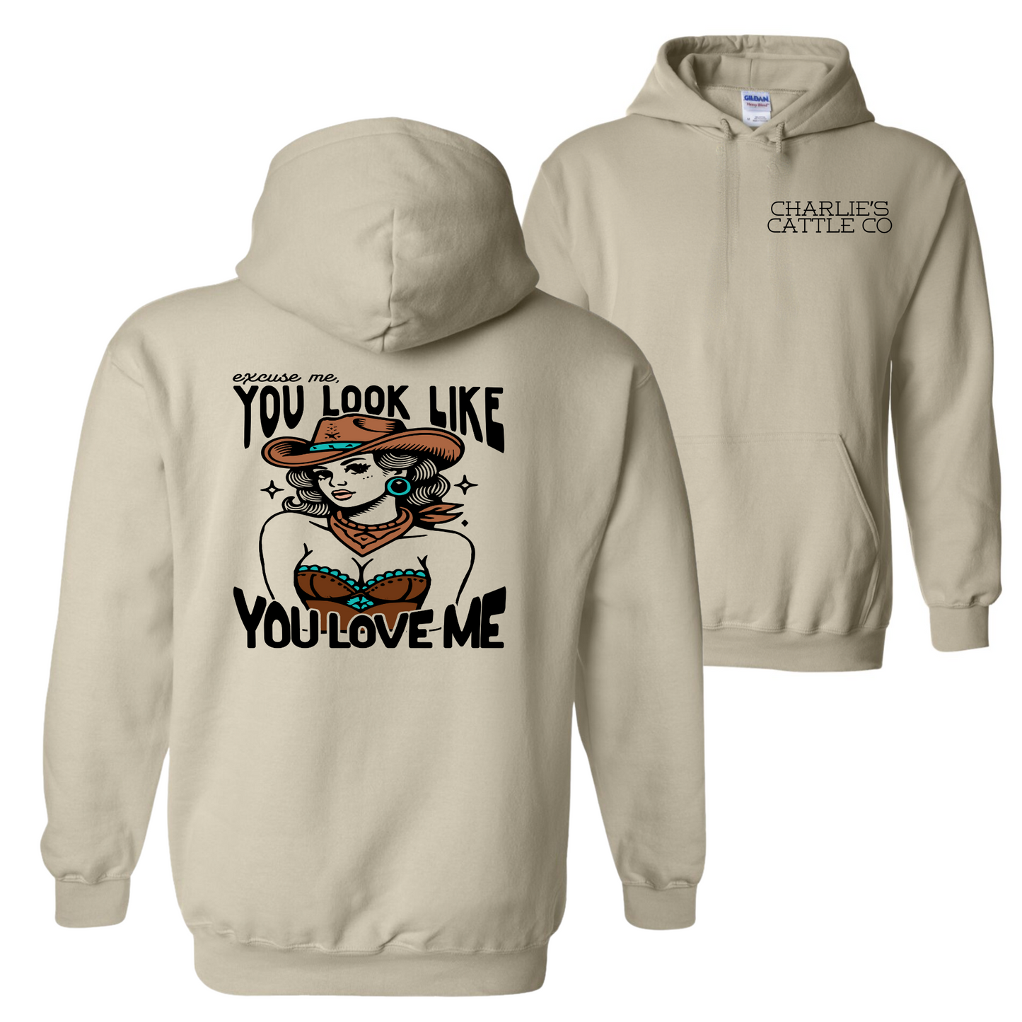 You Look Like You Love Me Hoodie