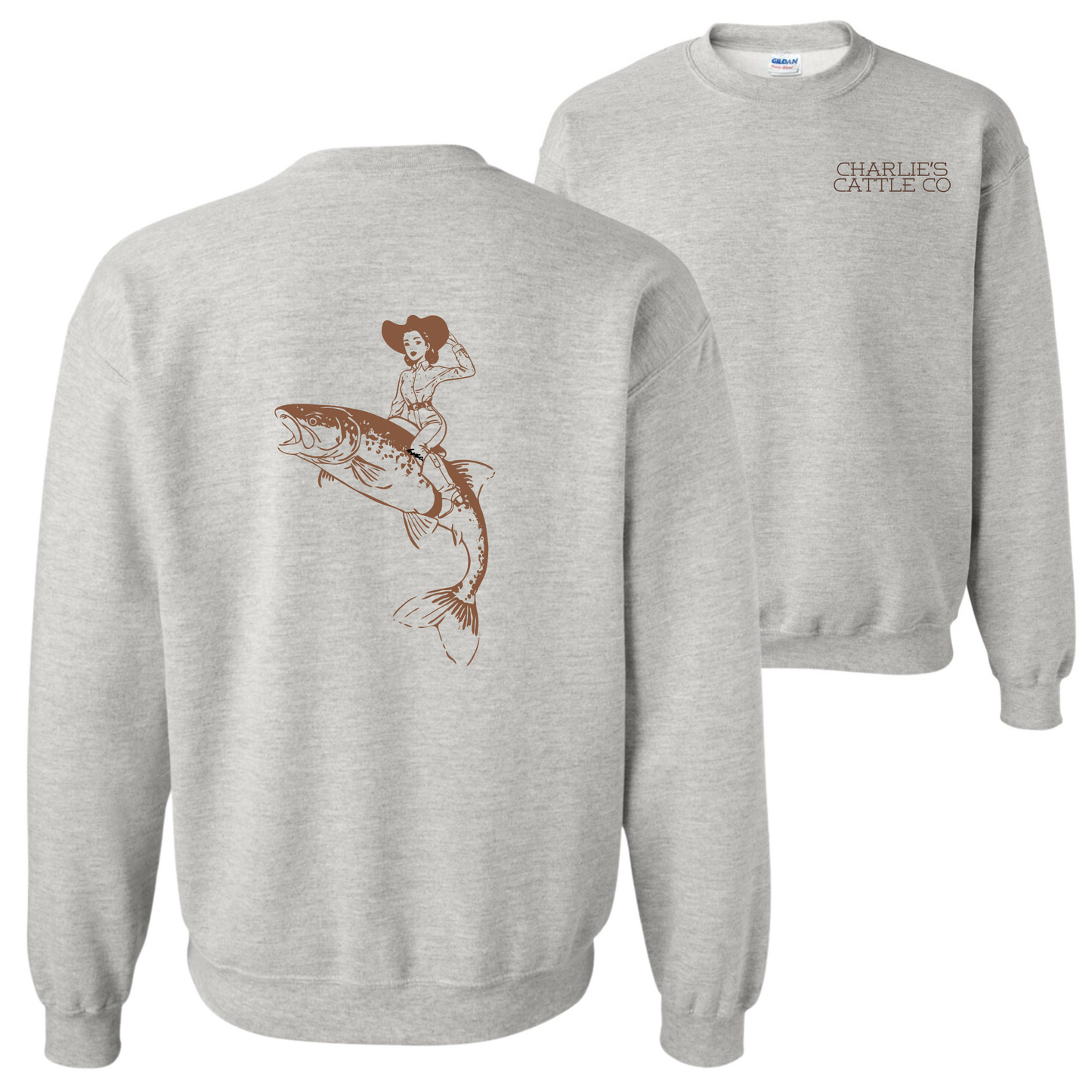 Fishin' Cowgirl Sweatshirt