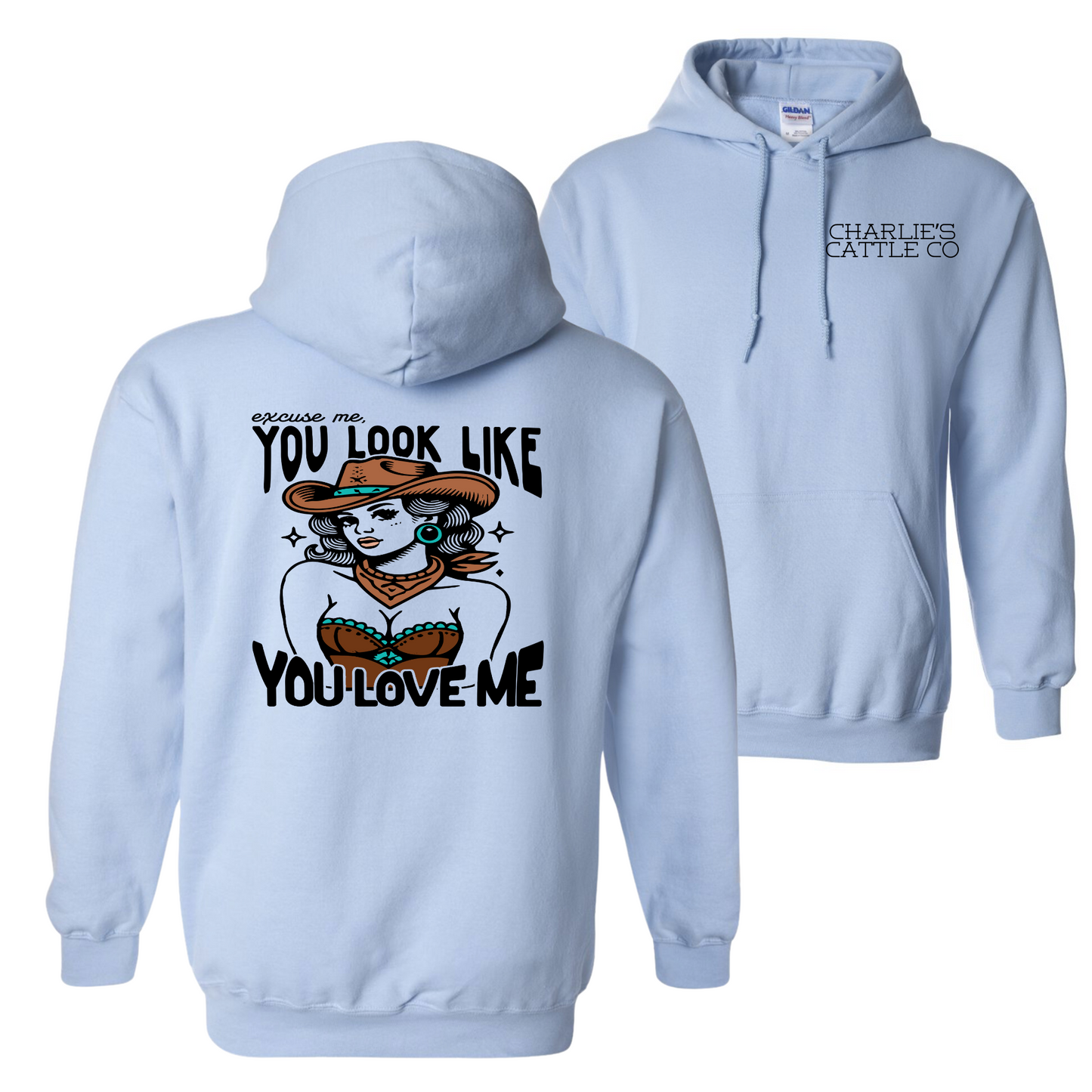 You Look Like You Love Me Hoodie