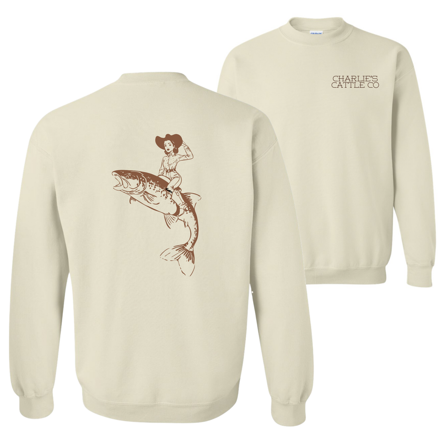 Fishin' Cowgirl Sweatshirt