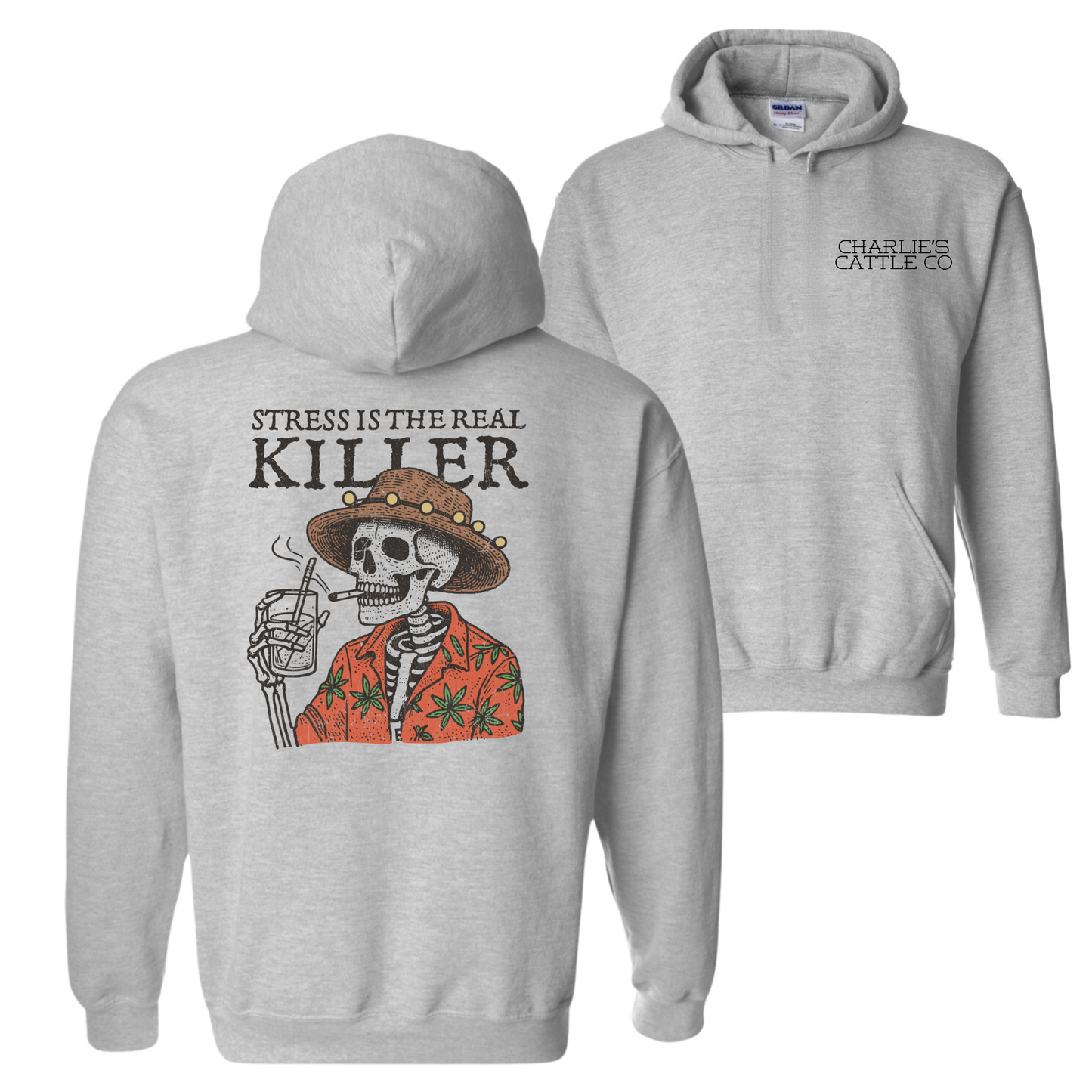 Stress Is The Real Killer Hoodie