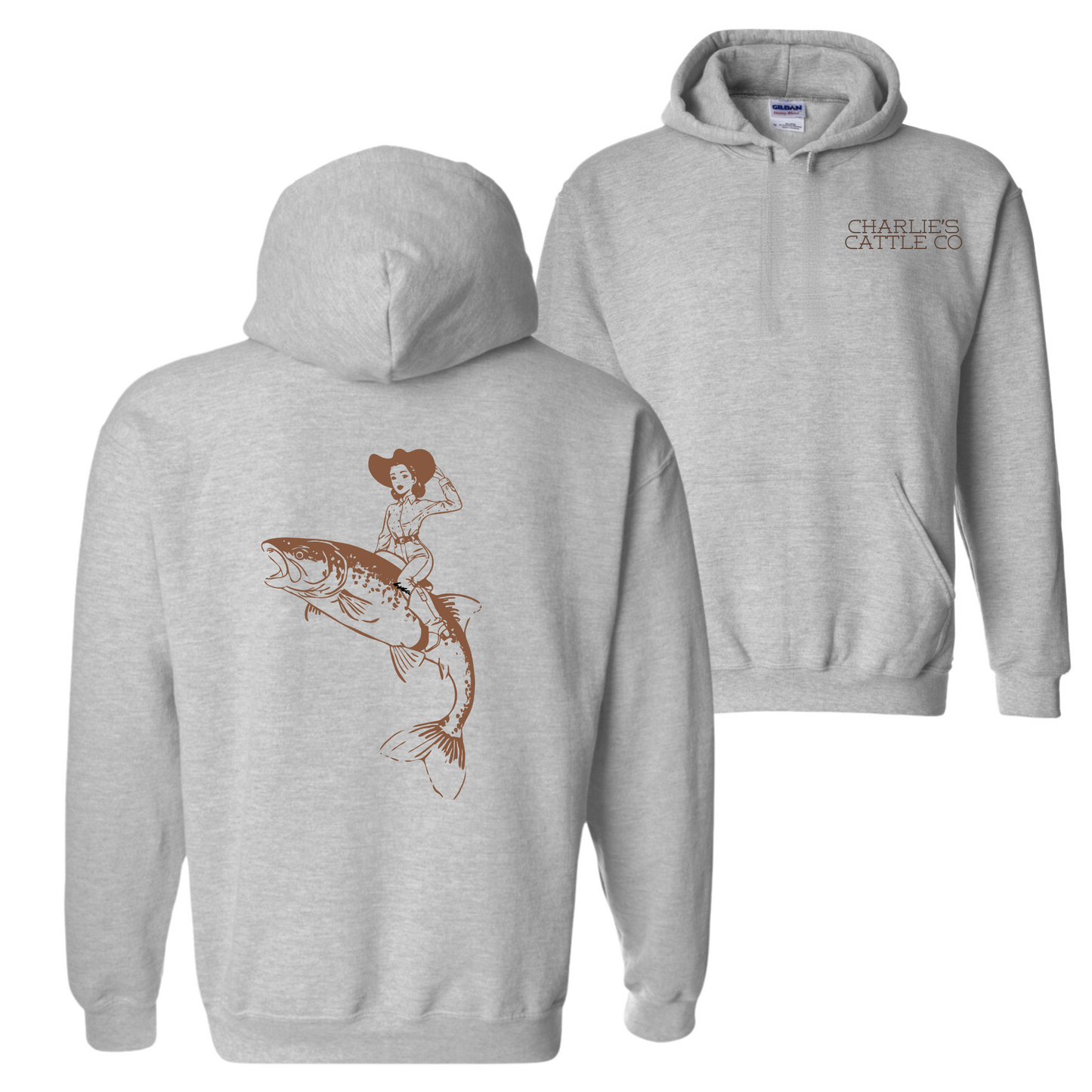 Fishin' Cowgirl Hoodie