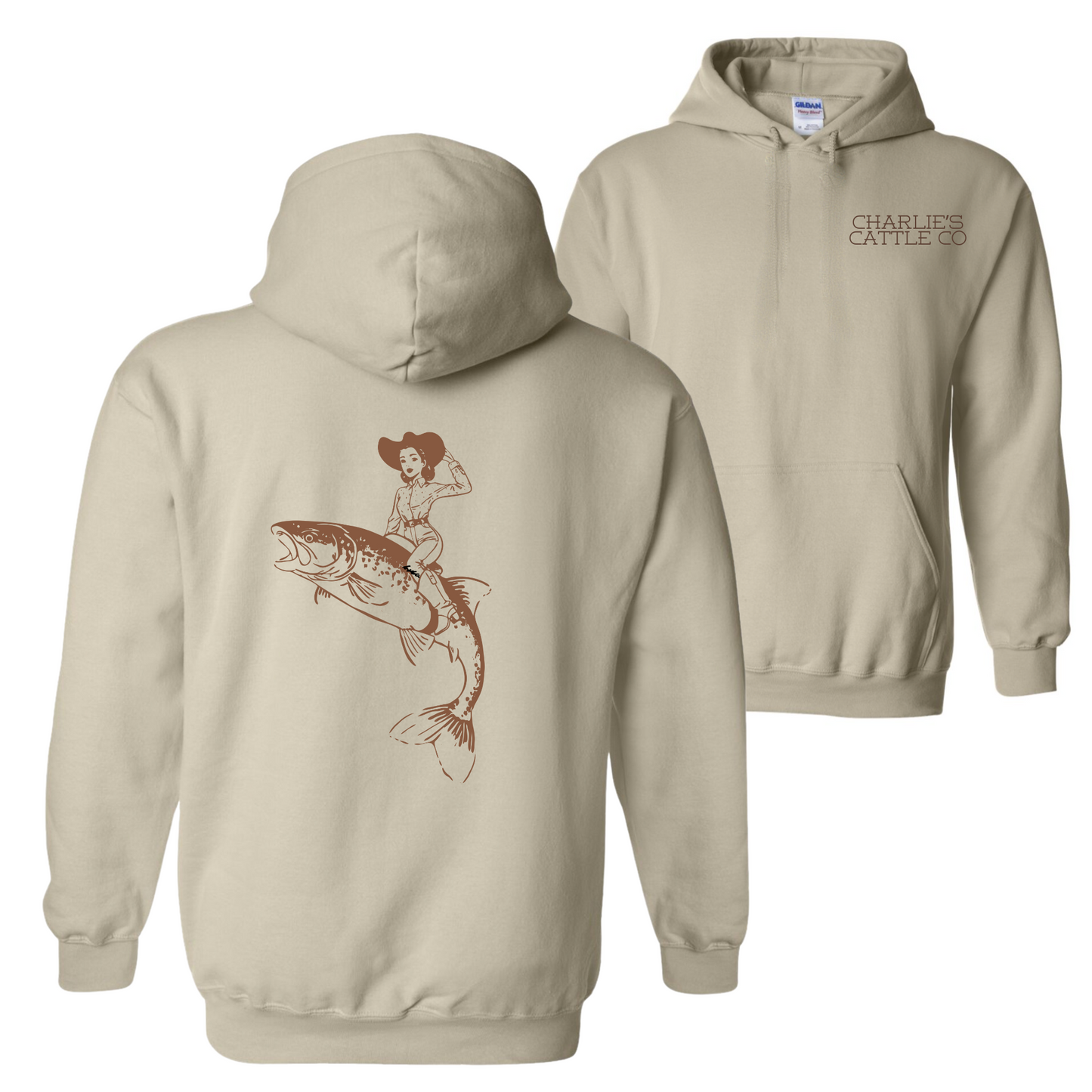 Fishin' Cowgirl Hoodie