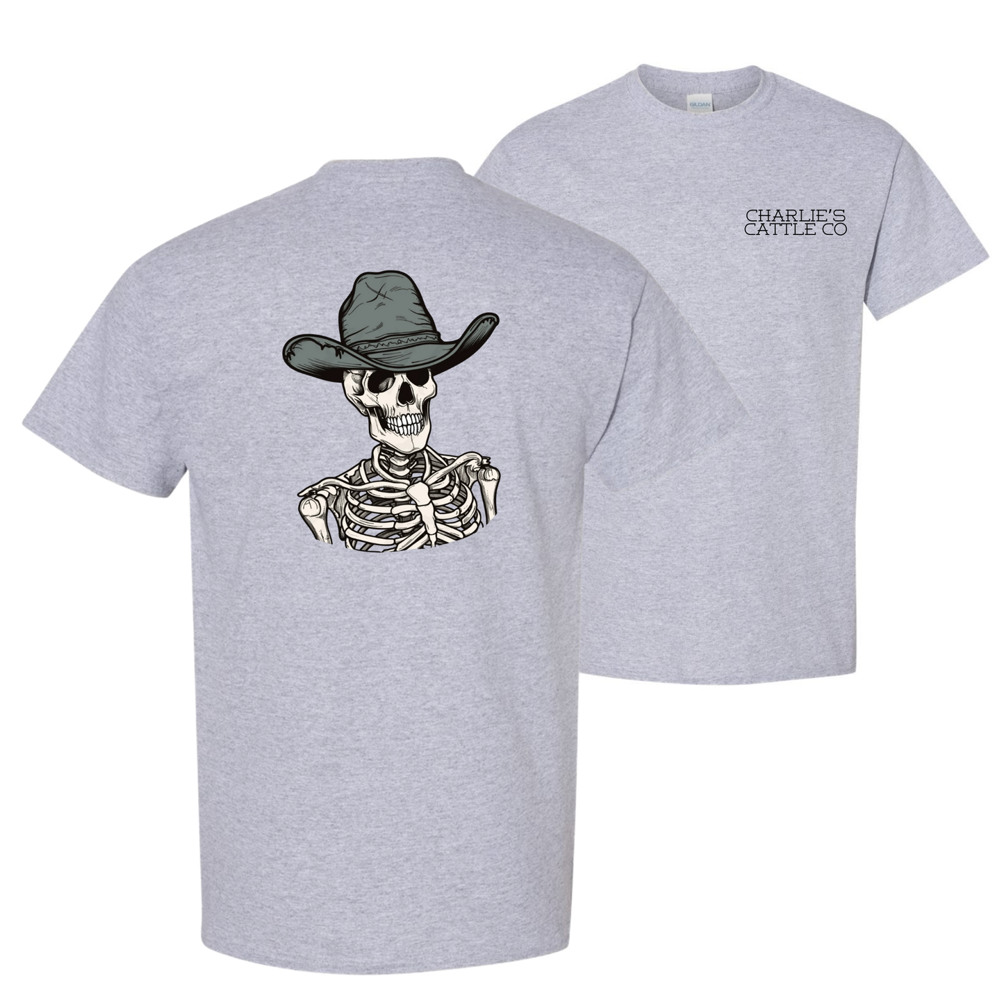 Cowboy Skeleton T-Shirt