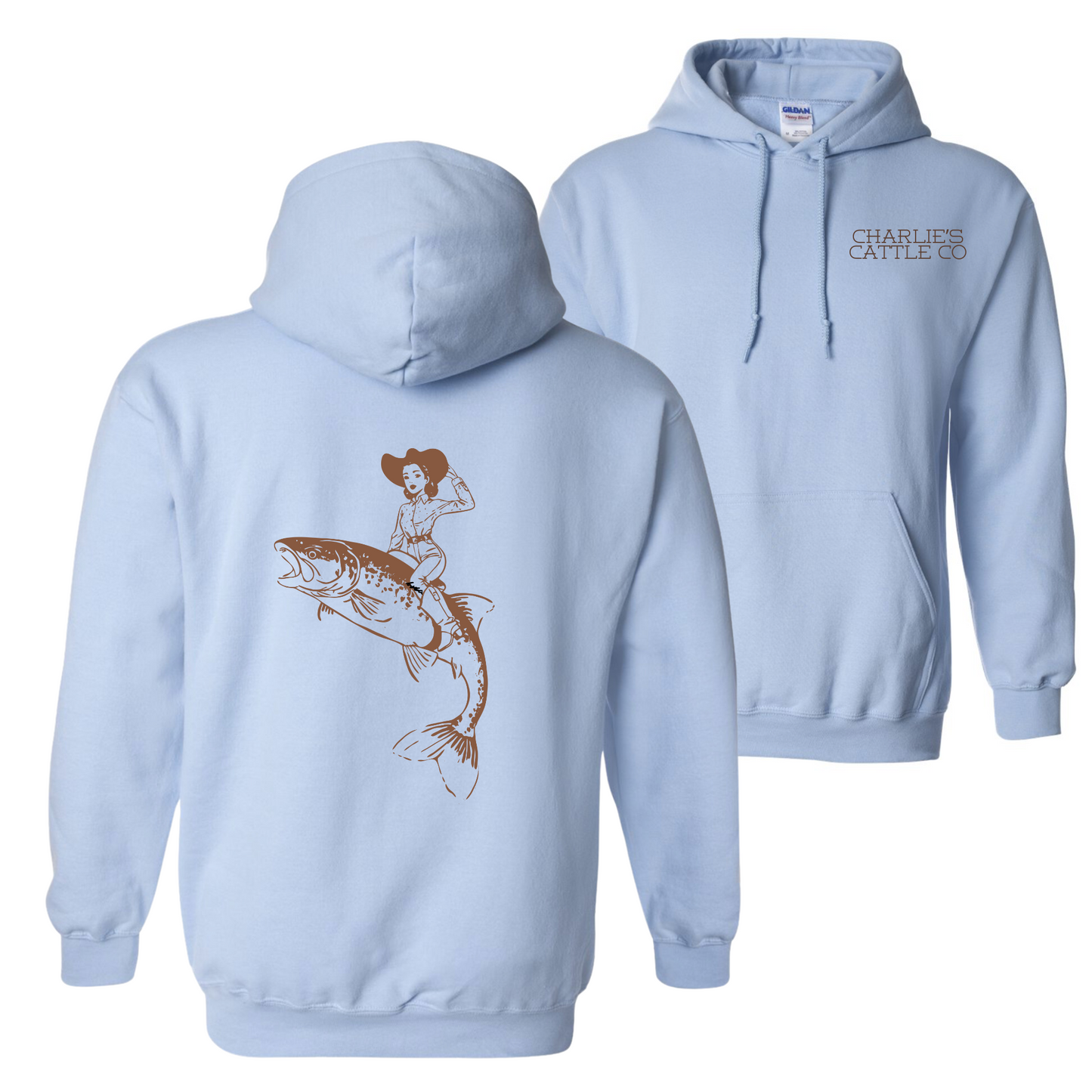 Fishin' Cowgirl Hoodie