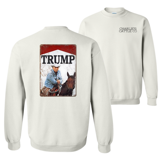 Cowboy Trump Sweatshirt