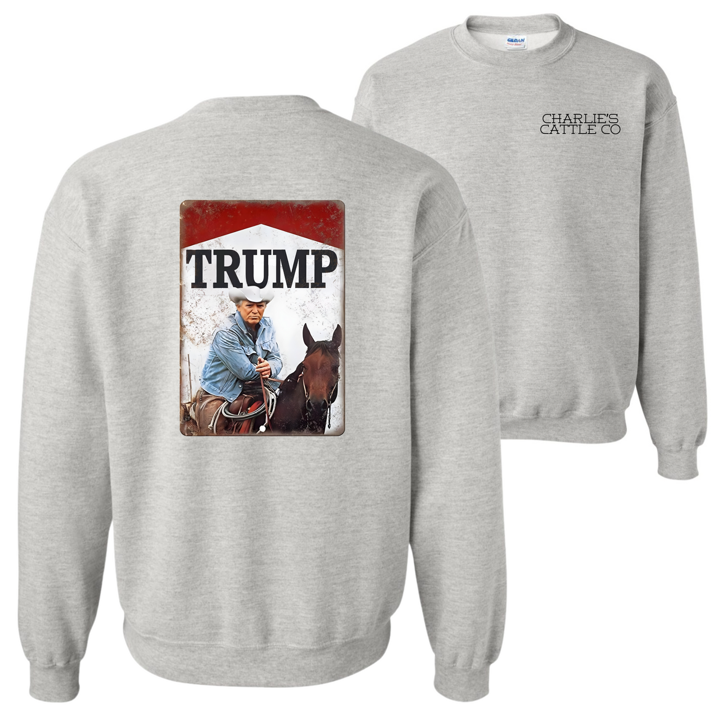 Cowboy Trump Sweatshirt