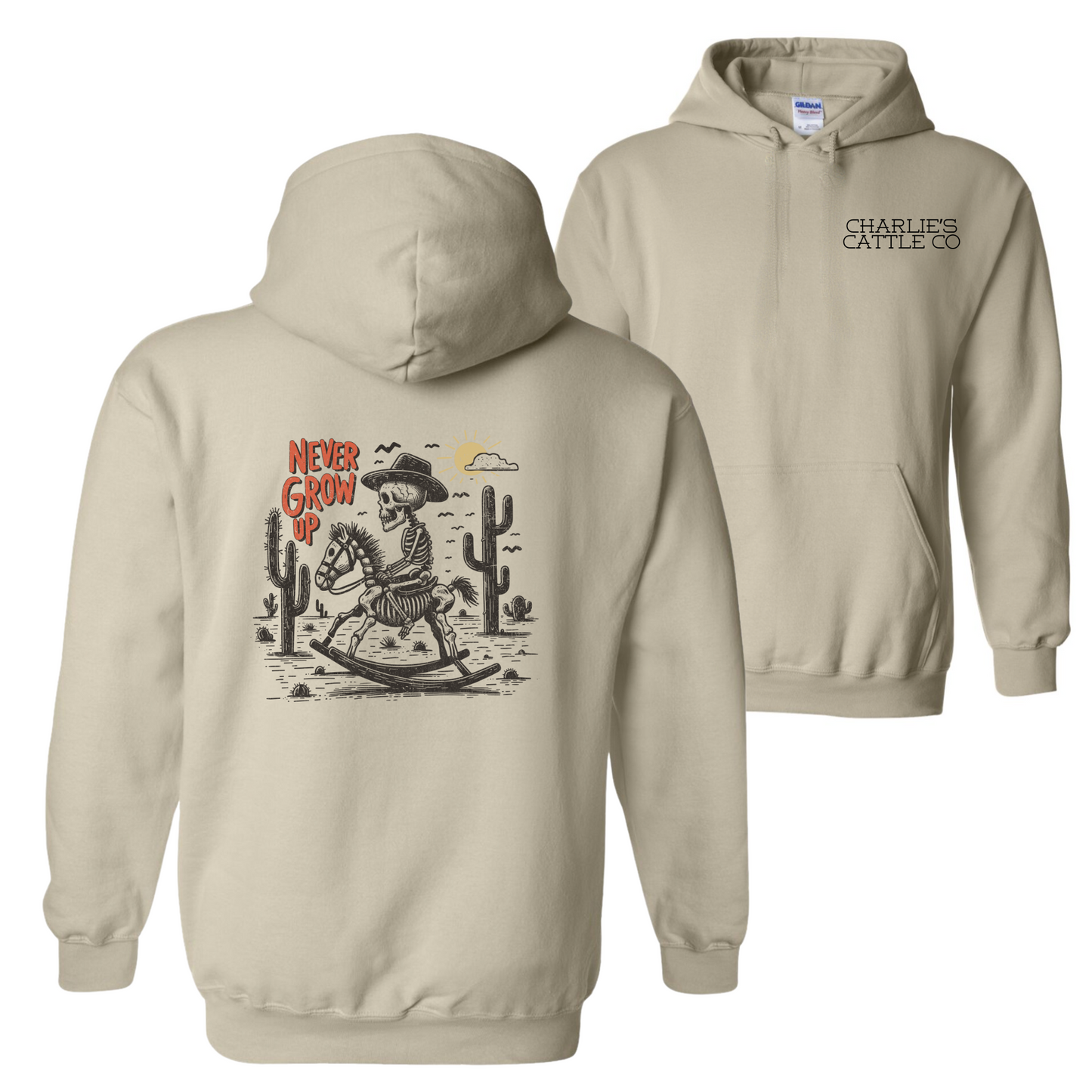 Never Grow Up Hoodie